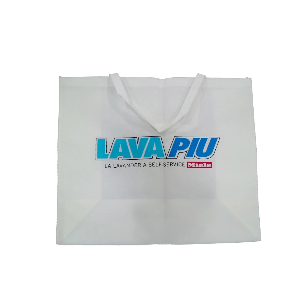 Silk Screen Print PLA Corn Compostable Eco-Friendly Non-Woven Shopping Bag